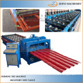 metal glazed roofing tiles making machine /hydrolic press glazing roofing panels rolling machine